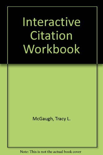 9780820550510: Interactive Citation Workbook
