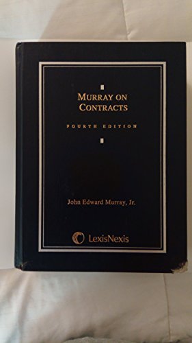 Beispielbild fr Murray on Contracts zum Verkauf von Better World Books