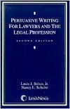 Stock image for Persuasive Writing for Lawyers and the Legal Profession for sale by Better World Books