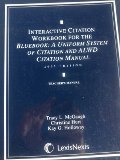 Interactive citation workbook for The Bluebook, a uniform system of citation and ALWD citation manual, 2002 teachers' manual (9780820554655) by McGaugh, Tracy L