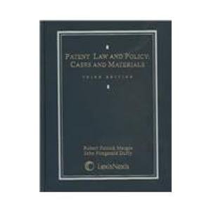 Stock image for Patent Law and Policy: Cases and Materials for sale by HPB-Red