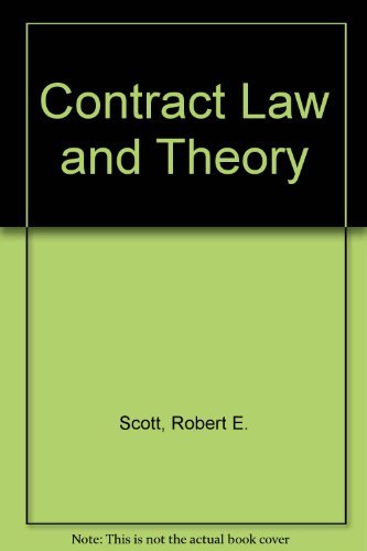 Imagen de archivo de Contract Law and Theory a la venta por dsmbooks