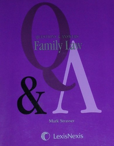 Stock image for Questions and Answers: Family Law for sale by HPB-Red