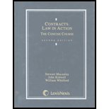 Imagen de archivo de Contracts: Law in Action, The Concise Course a la venta por St Vincent de Paul of Lane County