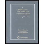 Stock image for Contracts: Law in Action, The Concise Course for sale by Ergodebooks