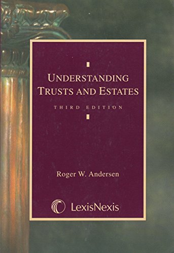 Imagen de archivo de Understanding Trusts and Estates a la venta por Better World Books