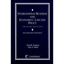 Stock image for International Business And Economics: Law And Policy for sale by HPB-Red