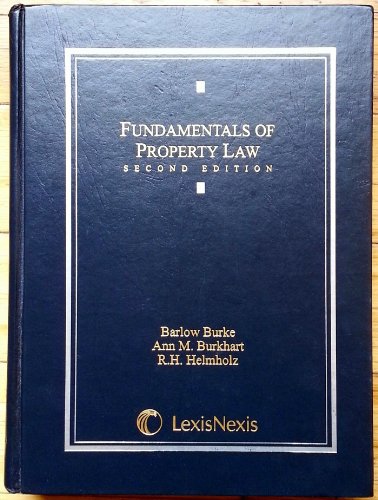 9780820559902: Title: Fundamentals of Property Law