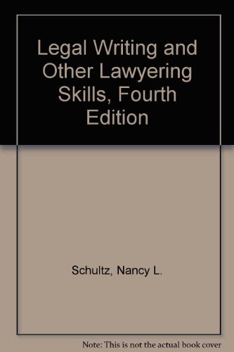 Stock image for Legal Writing and Other Lawyering Skills for sale by The Maryland Book Bank