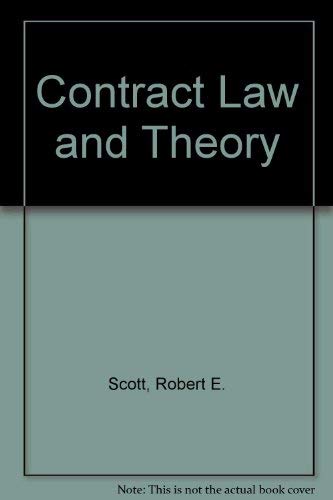 9780820561028: Contract Law and Theory