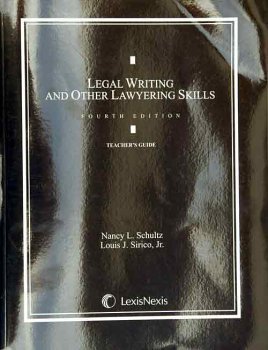 Stock image for Legal Writing and Other Lawyering Skills: TEACHER'S GUIDE for sale by DFTP Holdings