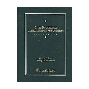 9780820562384: Civil Procedure: Cases, Materials, And Questions