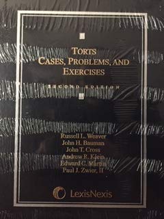 Imagen de archivo de Torts : Cases, Problems, and Exercises, 2005 a la venta por Better World Books