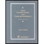 State Constitutional Law: Cases and Materials (9780820570037) by Robert F. Williams