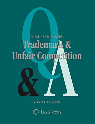 9780820570853: Questions & Answers: Trademark and Unfair Competition (Questions & Answers Series)