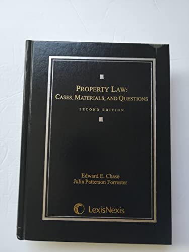 Beispielbild fr Property Law: Cases, Materials and Questions zum Verkauf von Books of the Smoky Mountains