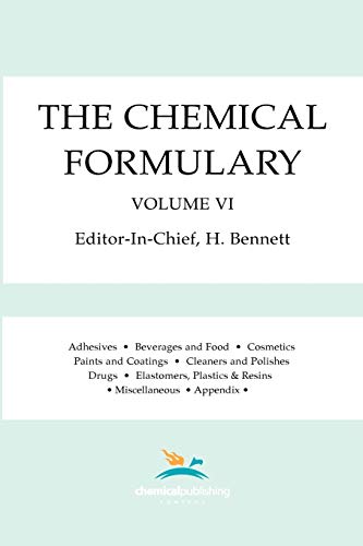 Beispielbild fr The Chemical Formulary, Volume 6 zum Verkauf von PBShop.store US