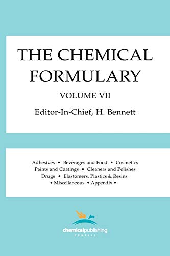 Beispielbild fr The Chemical Formulary, Volume 7 zum Verkauf von PBShop.store US