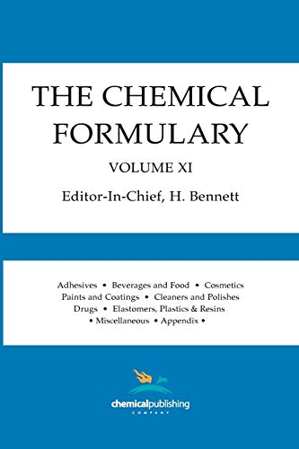 Stock image for The Chemical Formulary, Volume 11 for sale by PBShop.store US