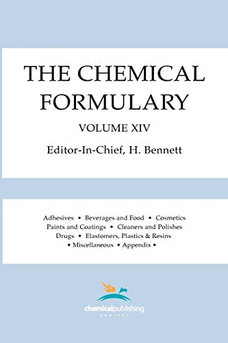 Beispielbild fr The Chemical Formulary, Volume 14 zum Verkauf von PBShop.store US