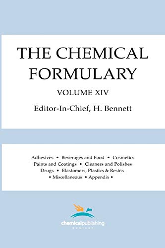 Imagen de archivo de The Chemical Formulary, Volume 14 a la venta por PBShop.store US