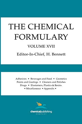 Beispielbild fr The Chemical Formulary, Volume 17 zum Verkauf von PBShop.store US