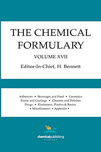 Imagen de archivo de The Chemical Formulary, Volume 17 a la venta por PBShop.store US