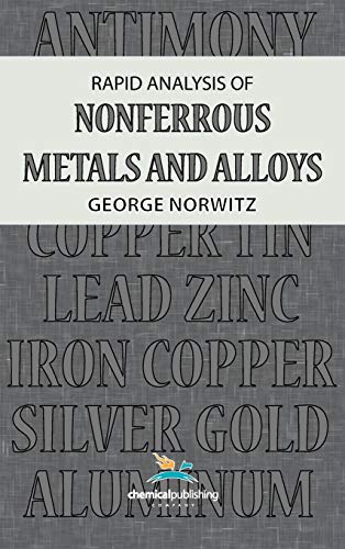 Stock image for Rapid Analysis of Nonferrous Metals and Alloys for sale by Sequitur Books