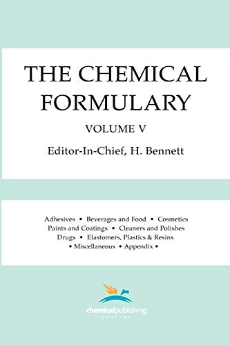 Stock image for The Chemical Formulary, Volume 5 005 for sale by PBShop.store US