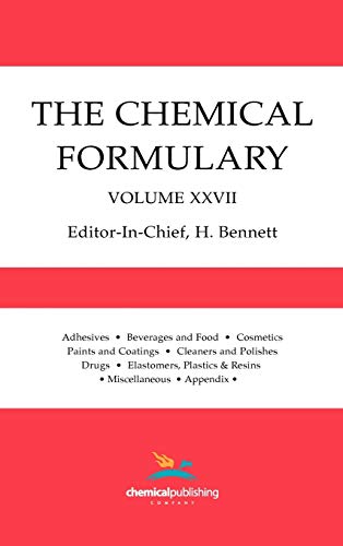 Beispielbild fr The Chemical Formulary: Volume 27 zum Verkauf von Anybook.com