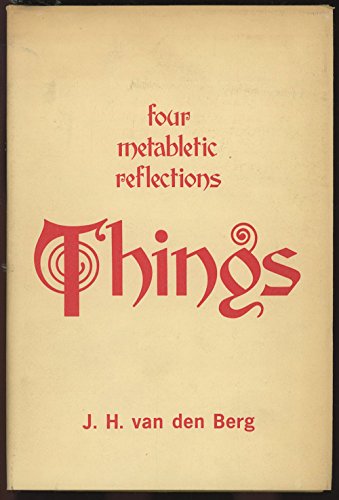 9780820701301: Things - Four metabletic reflections (metablectic) [Gebundene Ausgabe] by
