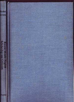 

Recent Middle English scholarship and criticism: survey and desiderata