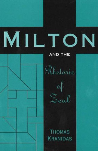 Imagen de archivo de Milton and the Rhetoric of Zeal (Medieval and Renaissance Literary Studies) a la venta por Wonder Book