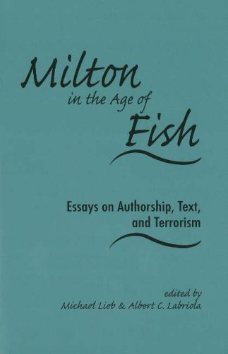 Imagen de archivo de Milton in the Age of Fish a la venta por Better World Books Ltd