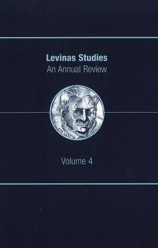 Imagen de archivo de Levinas Studies: An Annual Review. Volume 4. a la venta por Henry Hollander, Bookseller