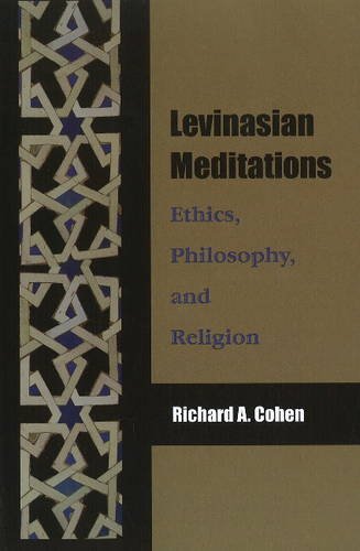 Beispielbild fr Levinasian Meditations: Ethics, Philosophy, and Religion zum Verkauf von WorldofBooks