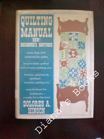 Beispielbild fr Quilting manual; new: Designer's boutique zum Verkauf von Wonder Book