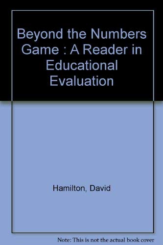 9780821107591: Beyond the Numbers Game : A Reader in Educational Evaluation