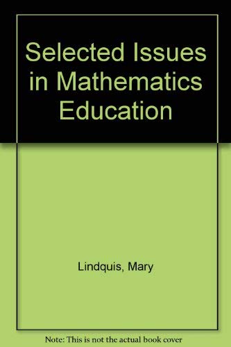 Imagen de archivo de Selected Issues in Mathematics Education a la venta por Better World Books