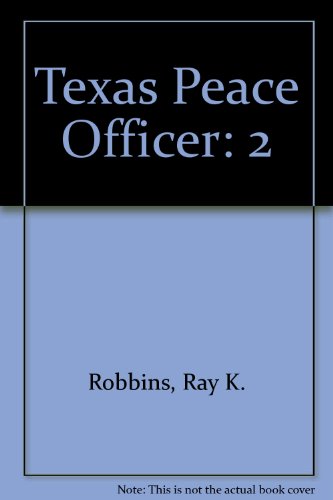 9780821117613: Texas Peace Officer: 2