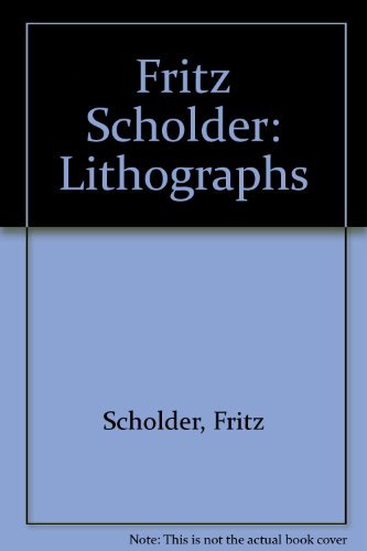 Stock image for Fritz Scholder: Lithographs for sale by Magus Books Seattle