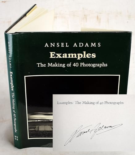 9780821215517: Examples: The Making Of 40 Photographs: Making of Forty Photographs