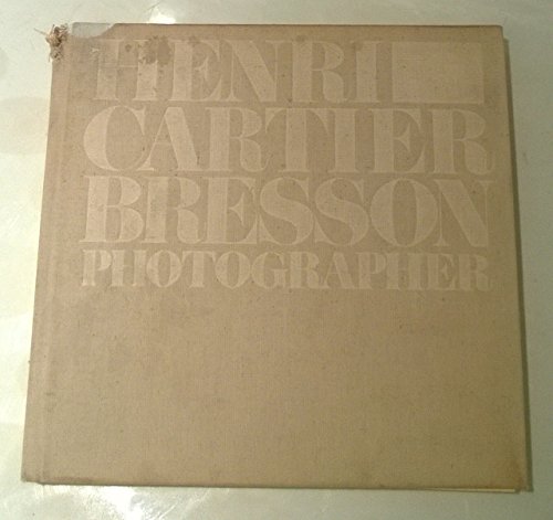 Beispielbild fr Henri Cartier-Bresson: Photographer zum Verkauf von Revaluation Books