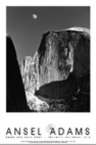 Imagen de archivo de Moon and Half Dome, Yosemite National Park, California, 1960 a la venta por Grand Eagle Retail
