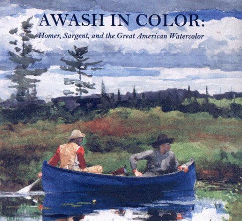 9780821226193: Awash In Colour: Homer, Sargent and the Great American Watercolour: in the Museum of Fine Arts, Boston