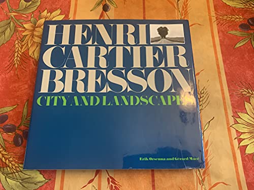 9780821227572: Henri Cartier Bresson: City and Landscapes