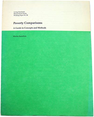 9780821320365: Poverty Comparisons: A Guide to Concepts and Methods: No.88 (LSMS Working Paper S.)