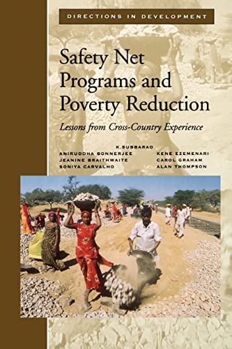 Imagen de archivo de Safety Net Programs and Poverty Reduction: Lessons from Cross-Country Experience (World Bank Operations Evaluation Study,) a la venta por Wonder Book