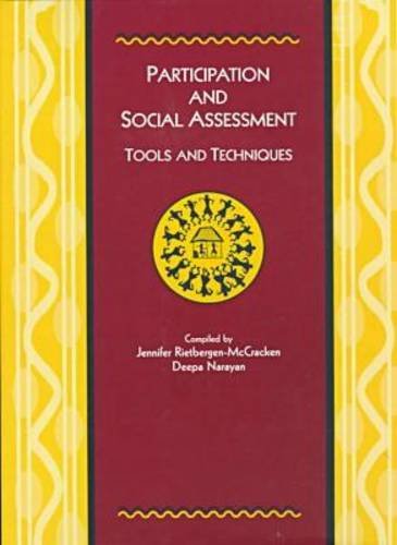 Stock image for Participation and Social Assessment: Tools and Techniques for sale by Phatpocket Limited