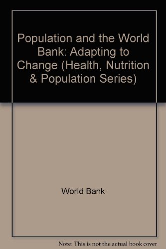 9780821344309: Population and the World Bank: Adapting to Change